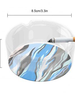 Round Glass Ashtray