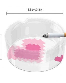 Round Glass Ashtray