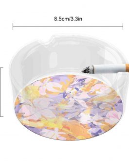 Round Glass Ashtray