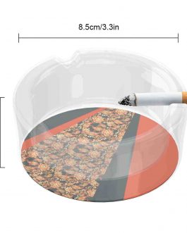 Round Glass Ashtray