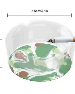 Round Glass Ashtray